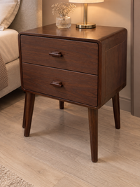 Table de nuit USHUAÏA – Bois de Hêtre Massif (la paire)