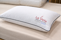 Oreiller Le Vele – Fibre Silicone Confort Ferme & Effet Mémoire | 100% Coton