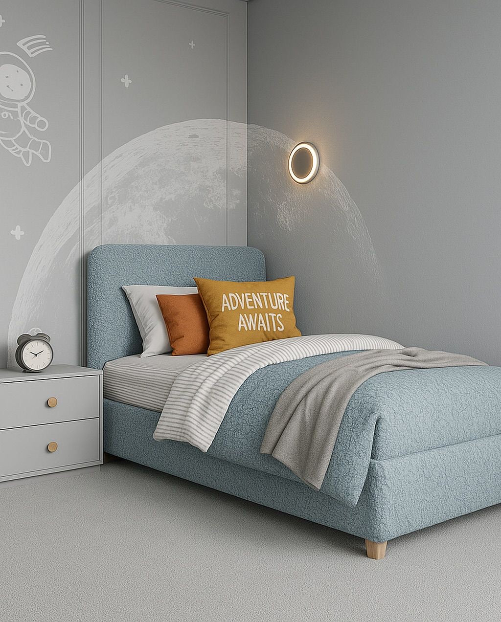 Lit Elyssa – Design Cocooning & Élégance Moderne