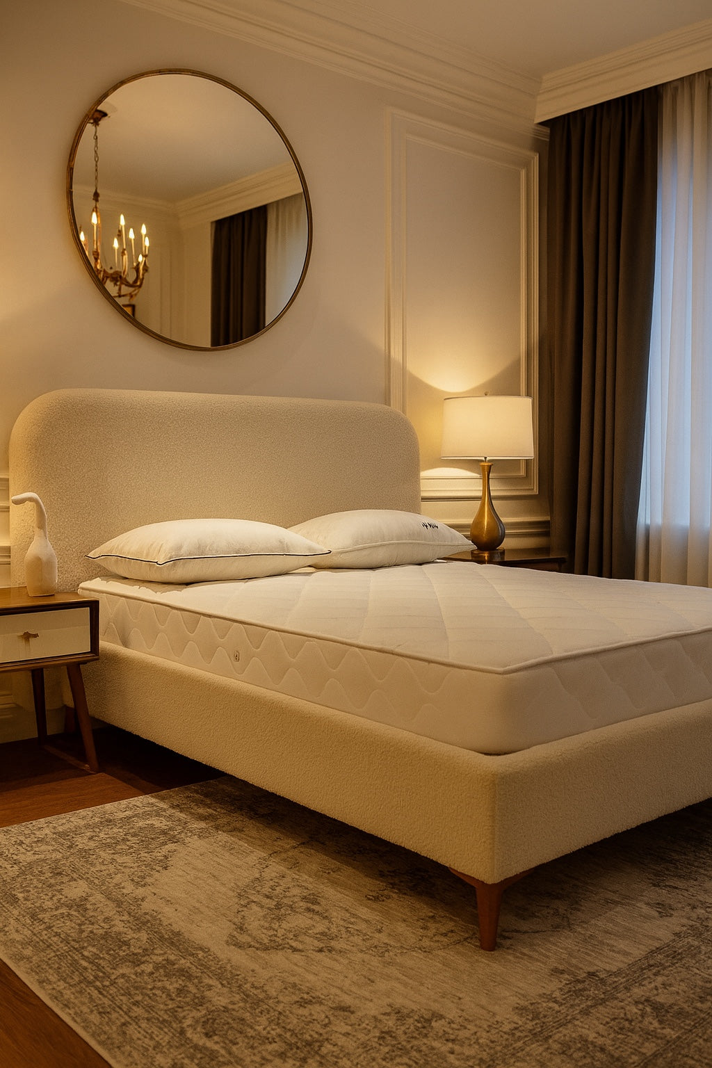 Lit Elyssa – Design Cocooning & Élégance Moderne